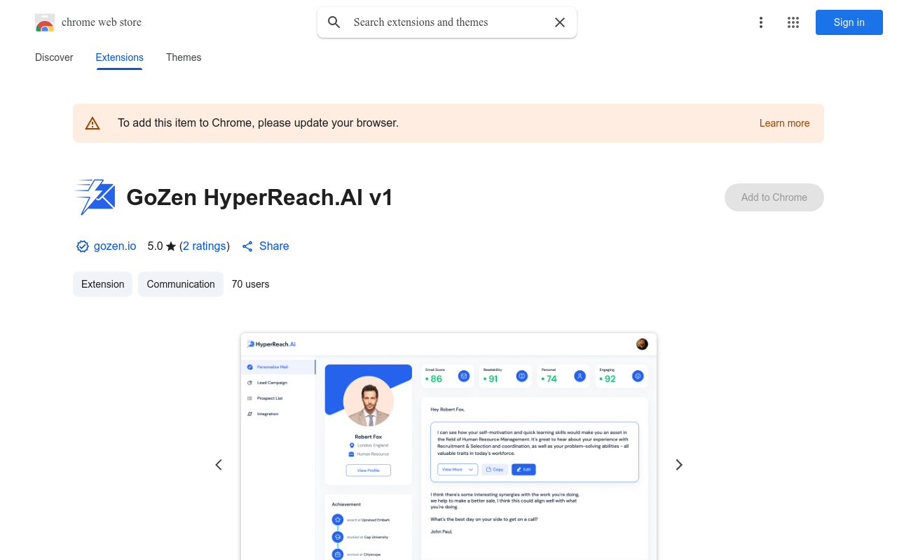 GoZen HyperReach.AI v1