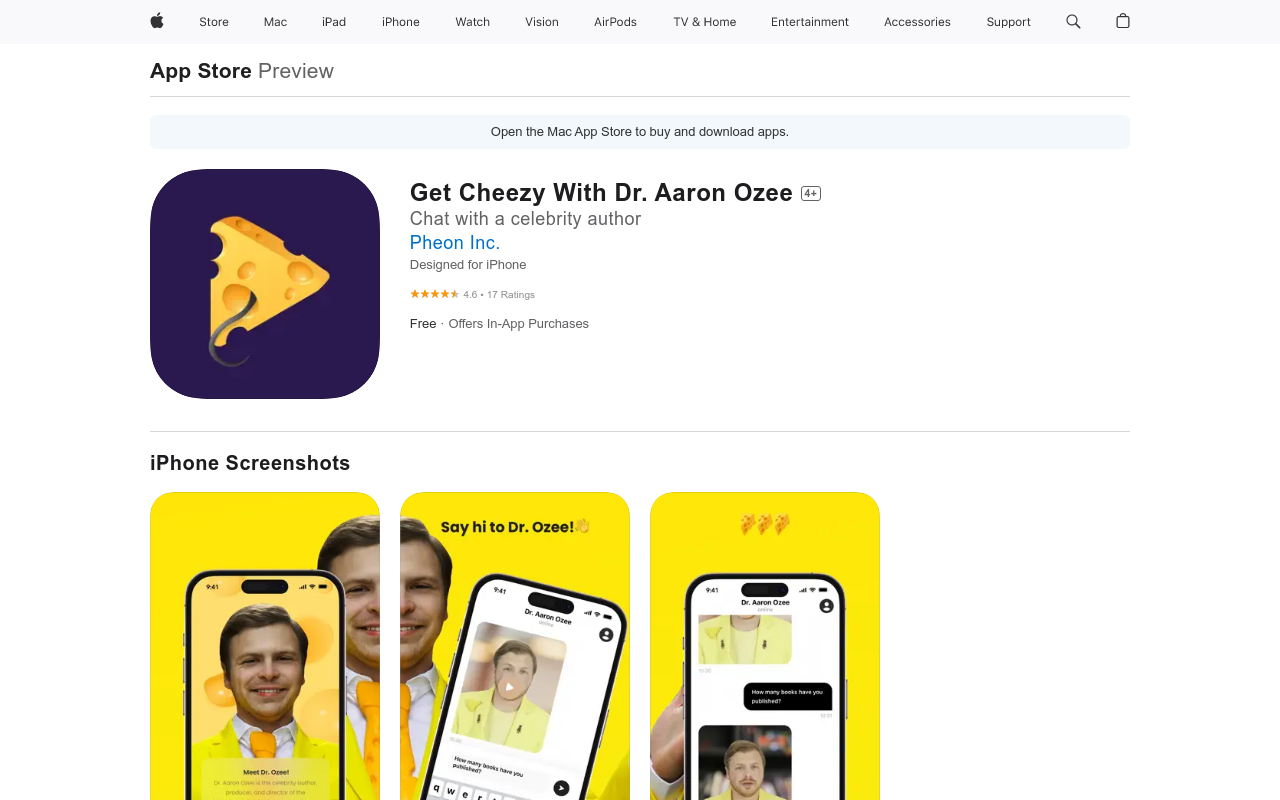 Get Cheezy With Dr. Aaron Ozee