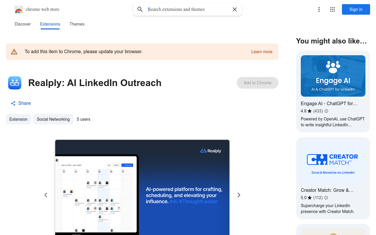 Realply: AI LinkedIn Outreach
