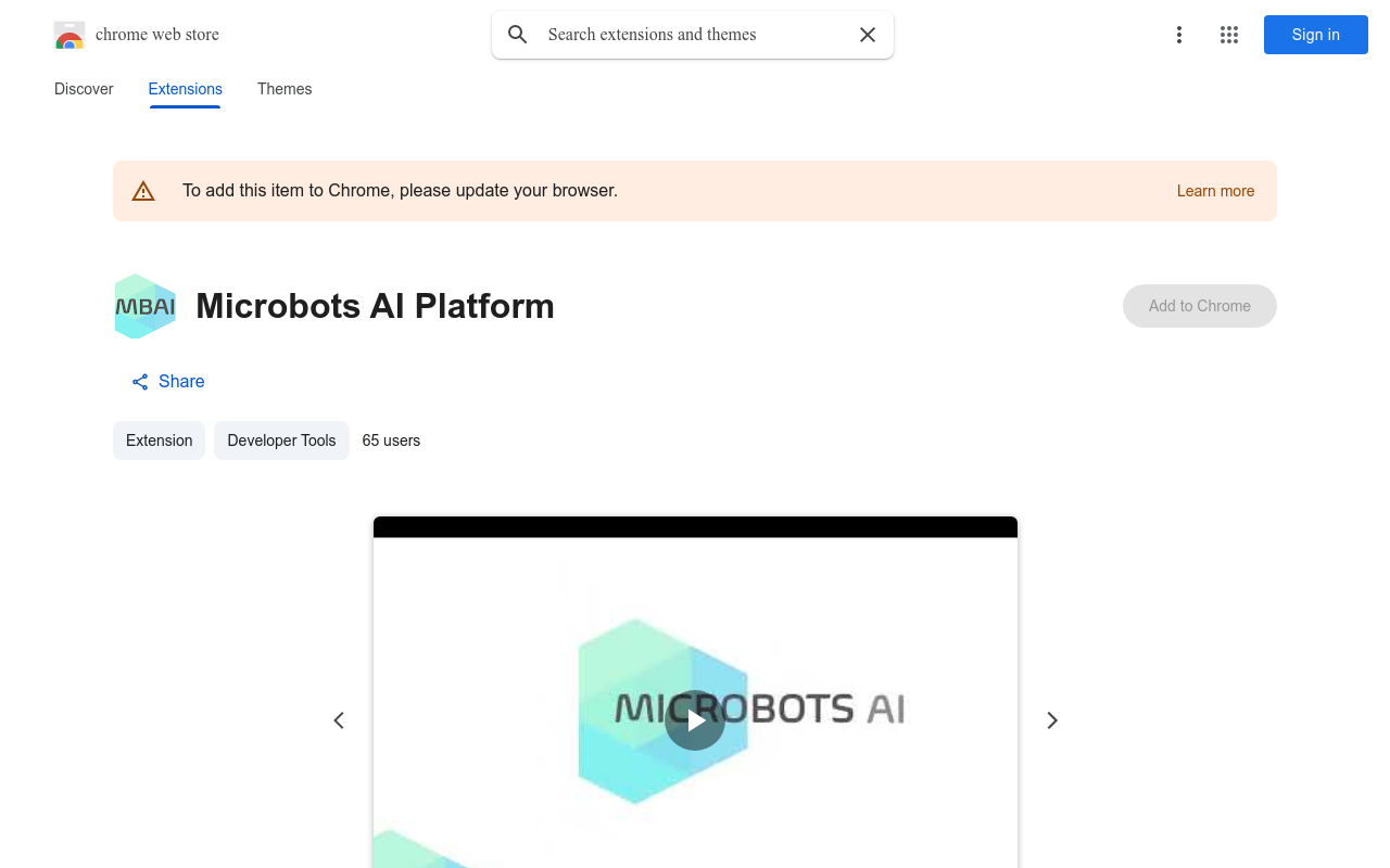 Microbots AI Platform
