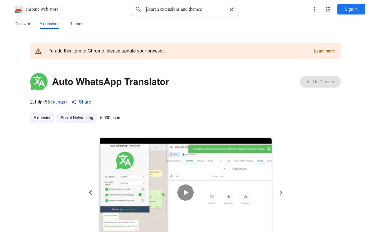 Auto WhatsApp Translator
