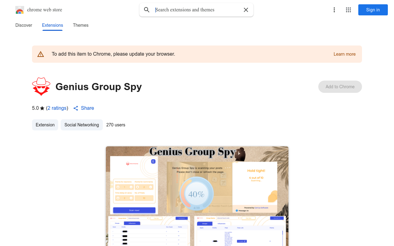 Genius Group Spy