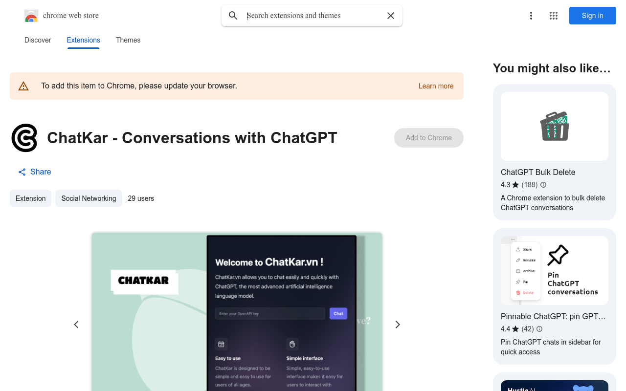 ChatKar - Conversations with ChatGPT