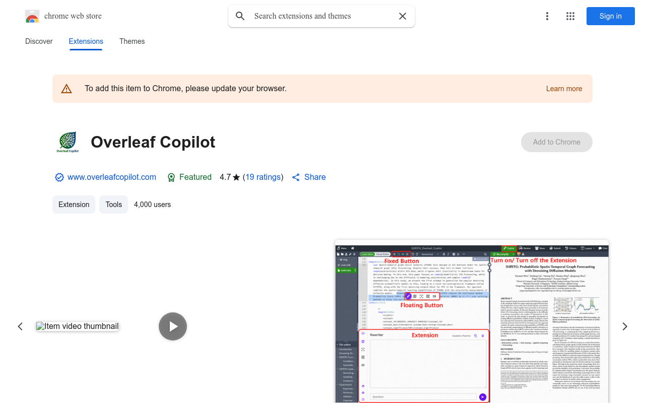 Overleaf Copilot