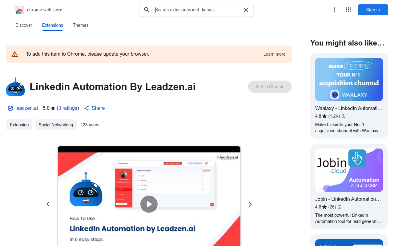 LinkedIn Automation By Leadzen.ai