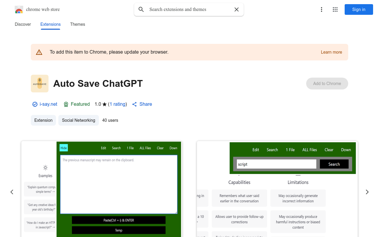 Auto Save ChatGPT
