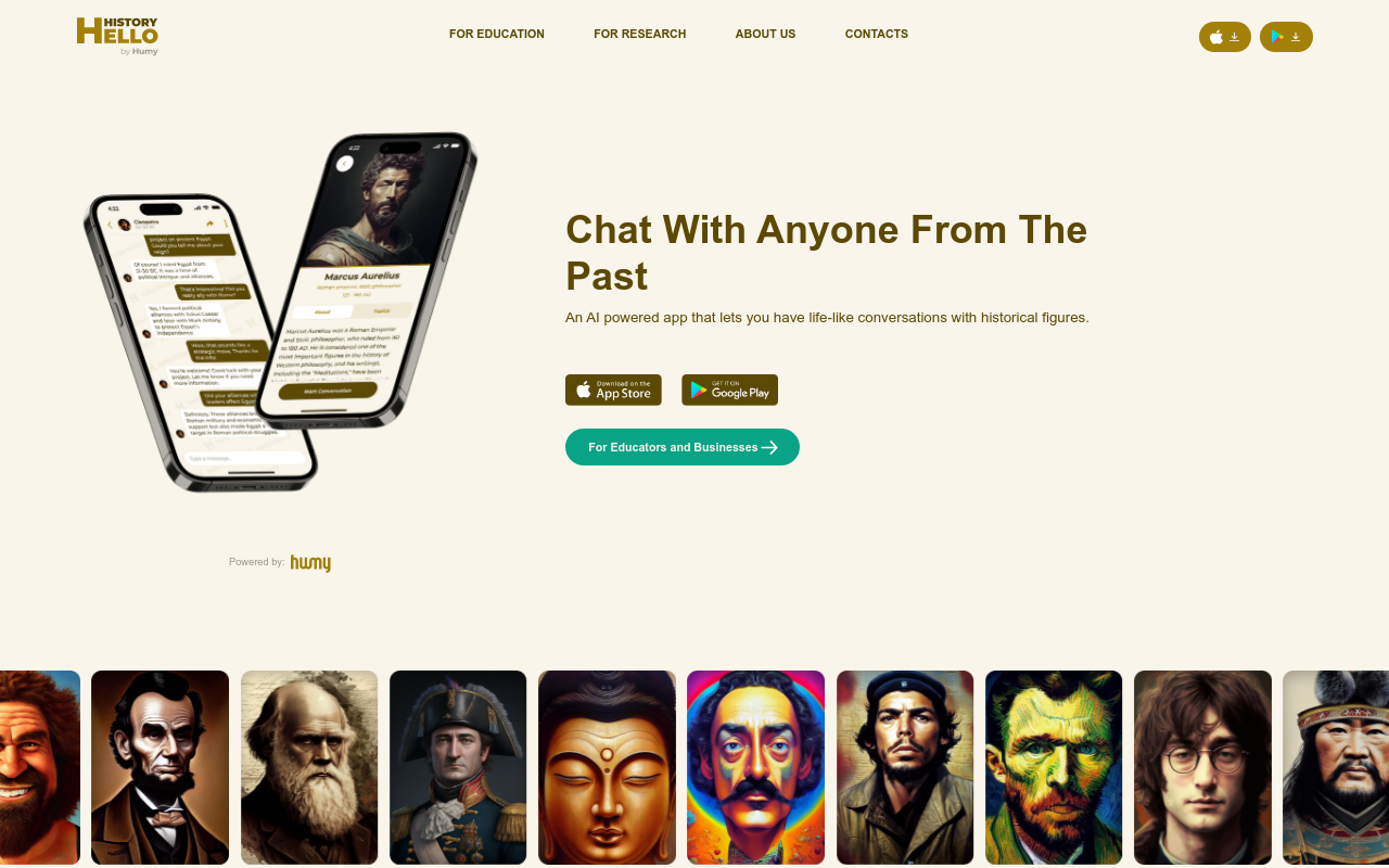 Hello History: AI ChatBot