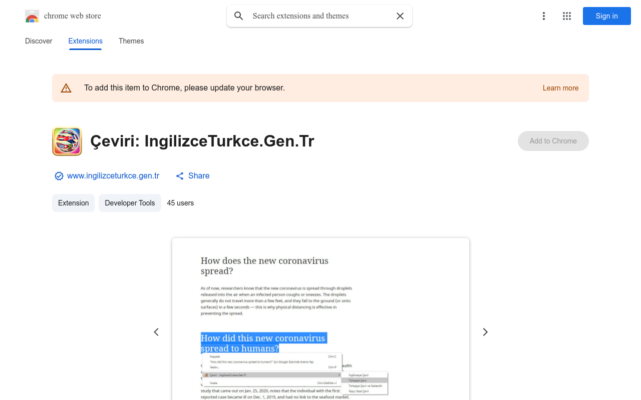 Çeviri: IngilizceTurkce.Gen.Tr