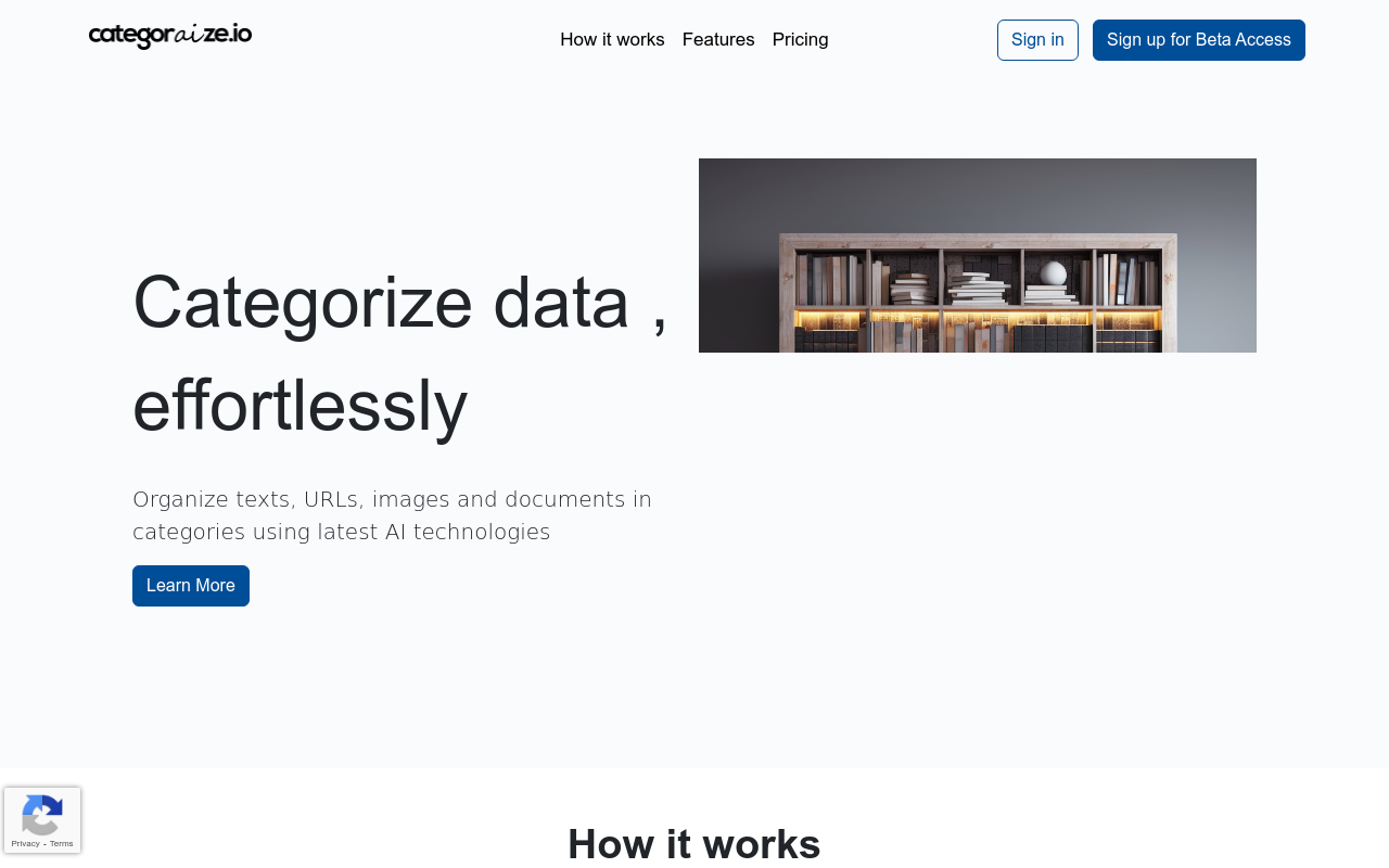 Categoraize.io