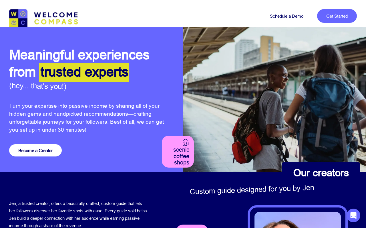 Welcome Compass
