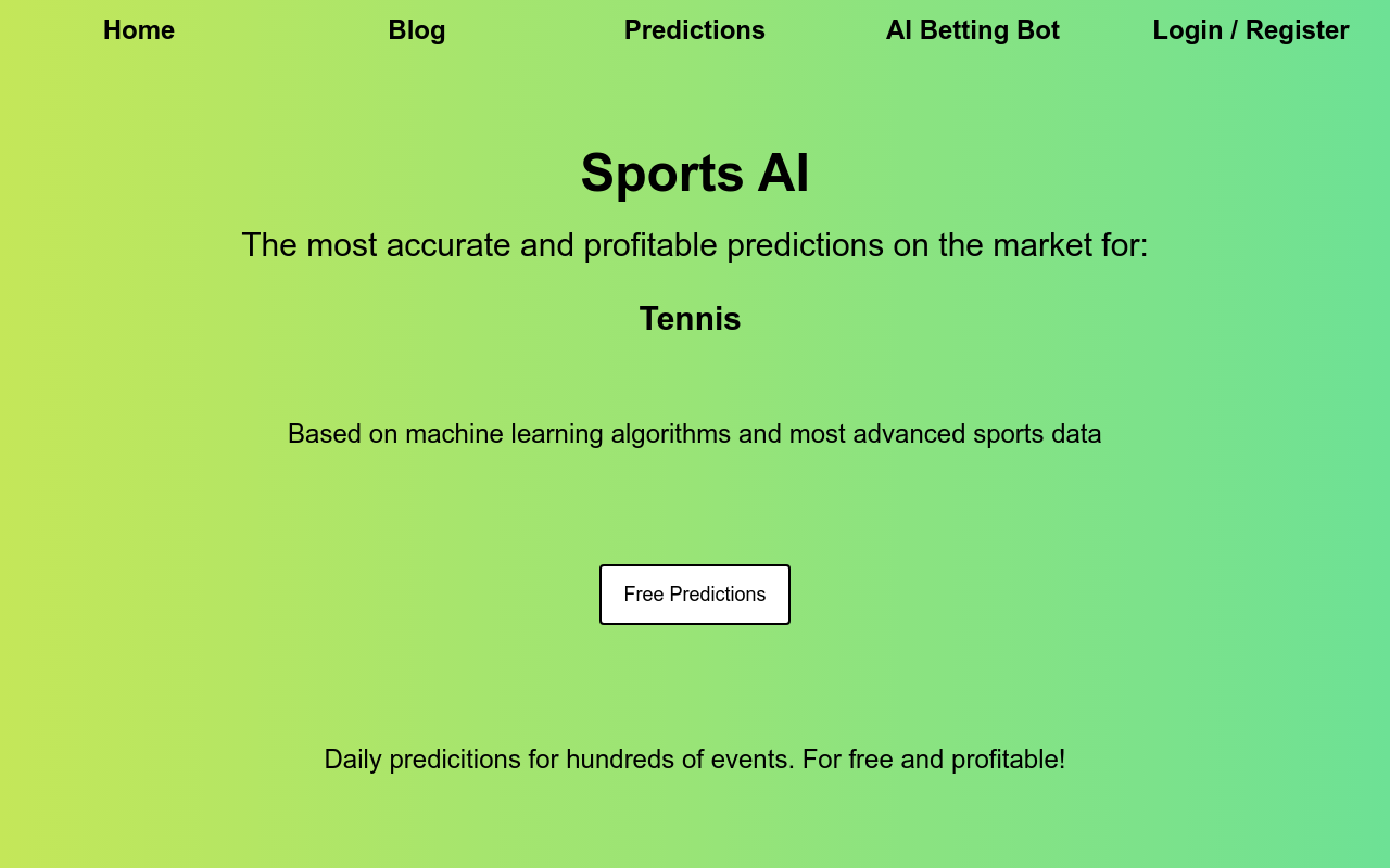 Sports AI