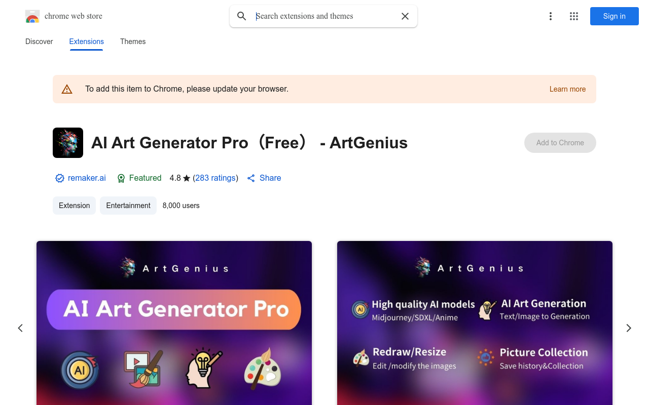 AI Art Generator Pro（Free） - ArtGenius
