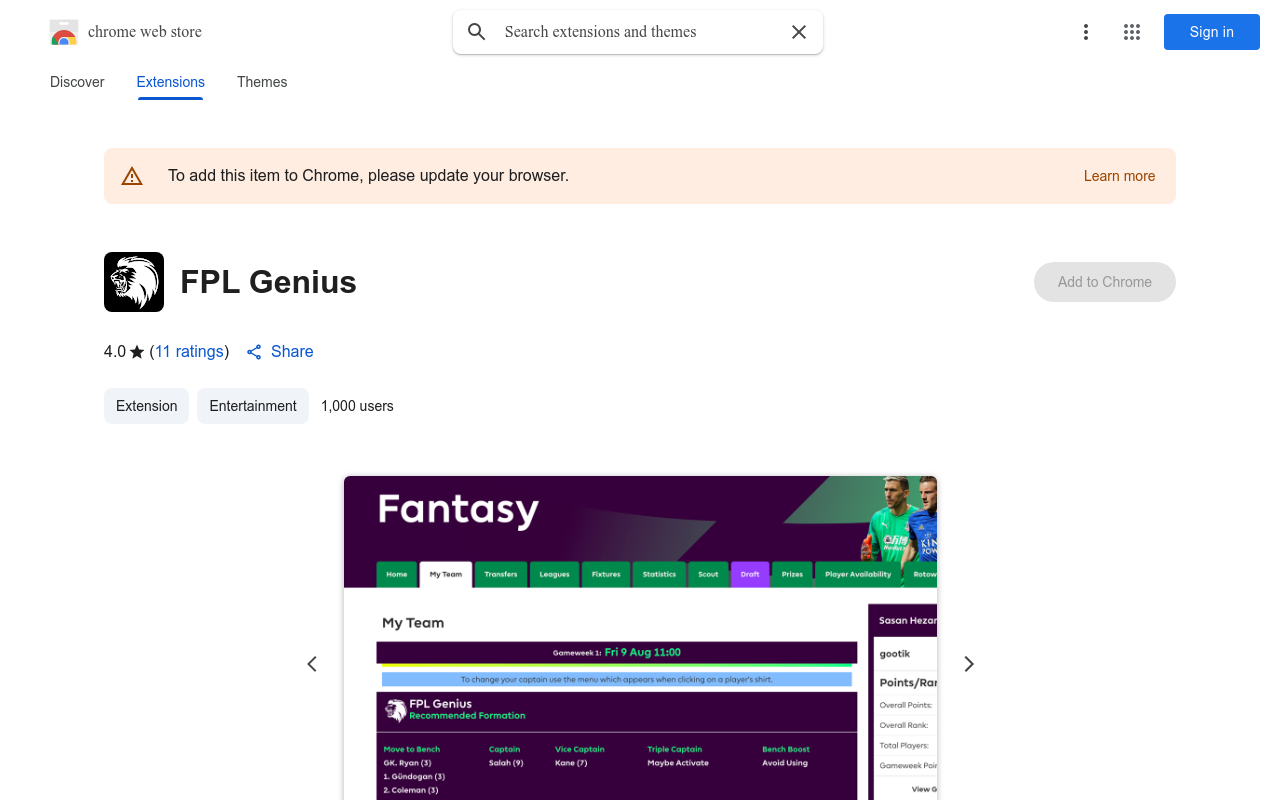FPL Genius