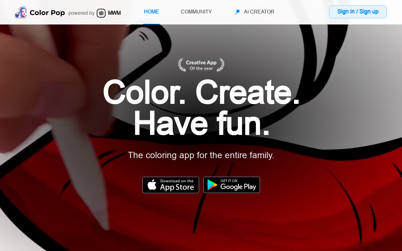 Color Pop - Coloring powered by AI