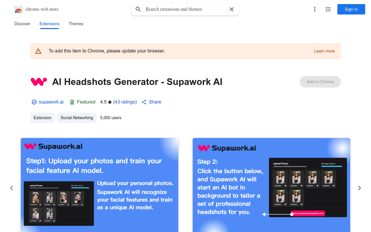 AI Headshots Generator for Social Media