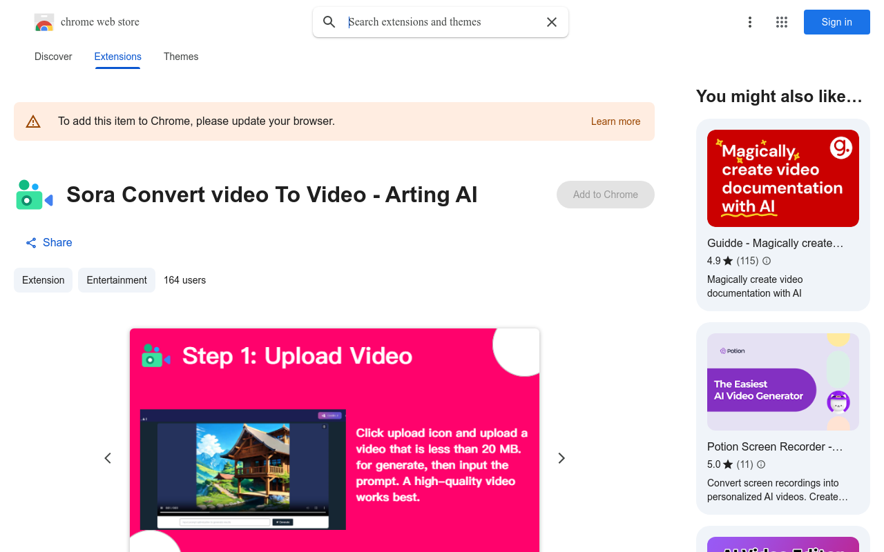 Sora Video To Video - Arting AI