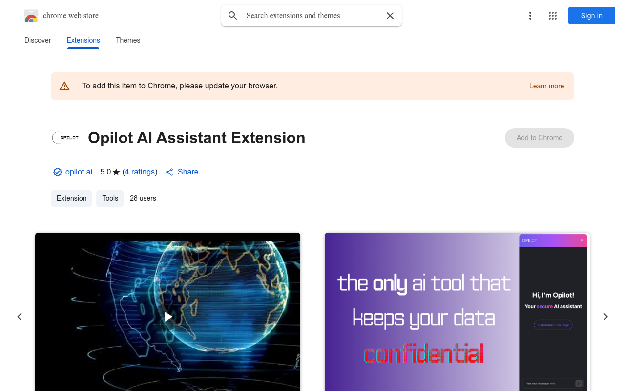 Opilot AI Assistant Extension