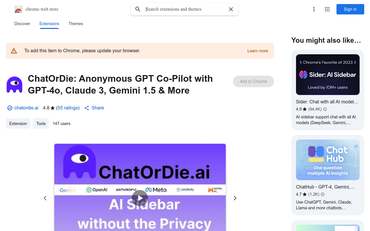 ChatOrDie