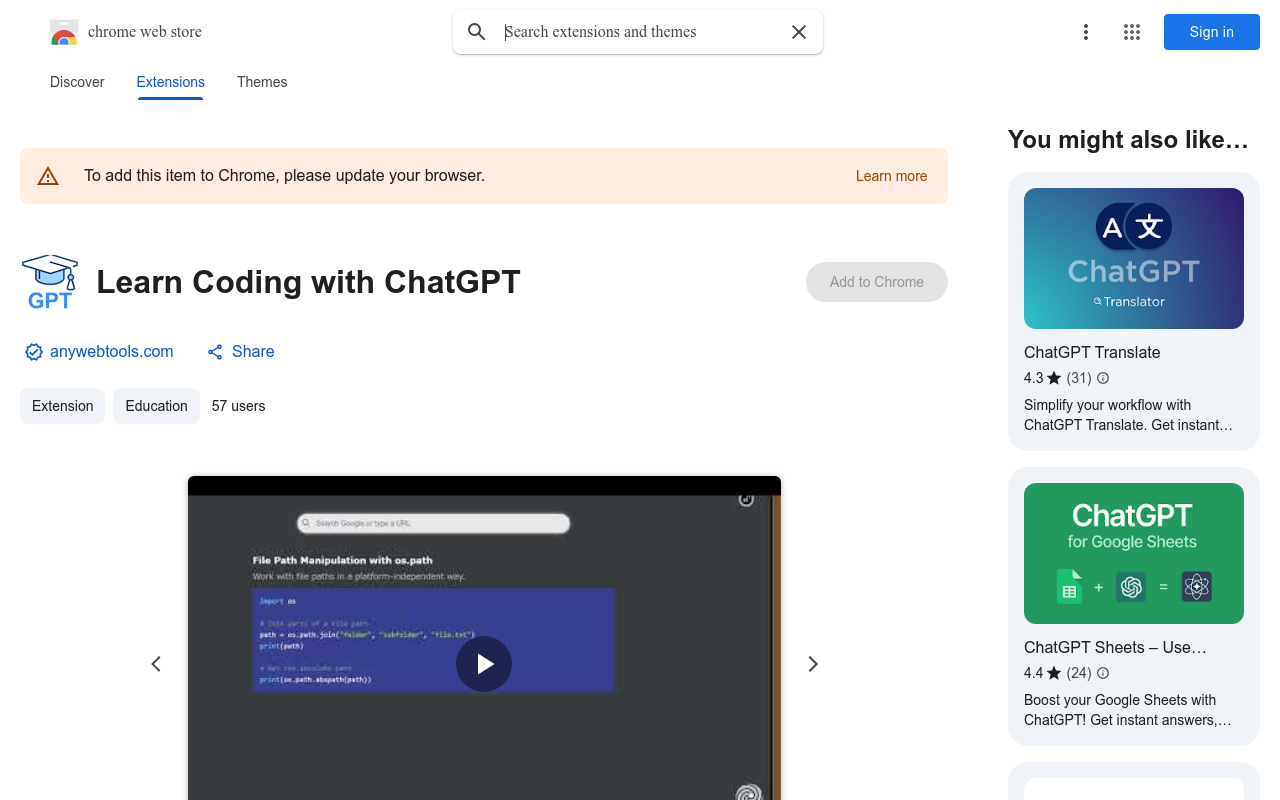 Learn Coding with ChatGPT