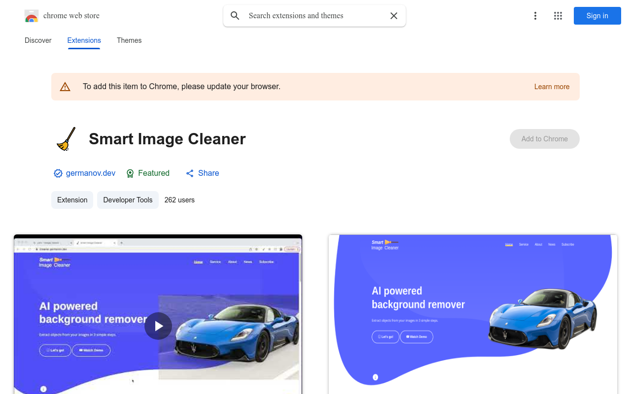 Smart Image Cleaner