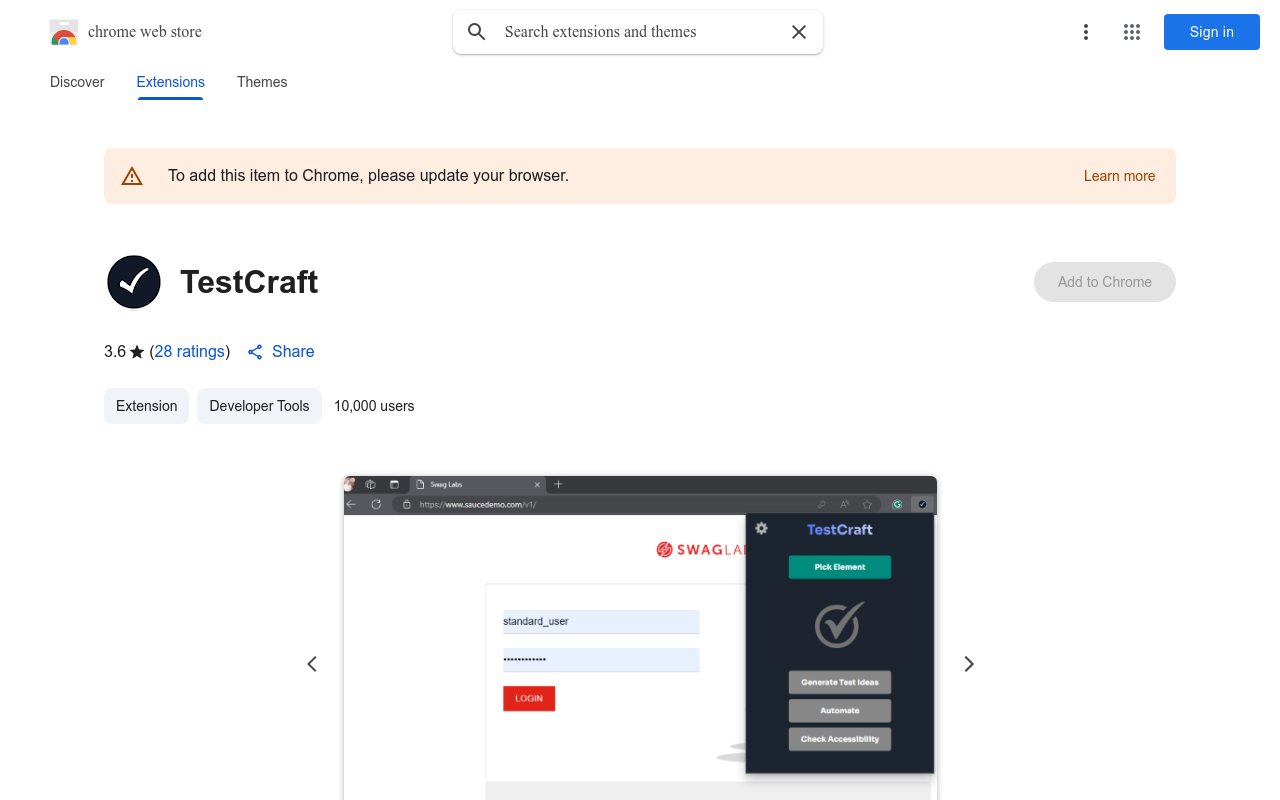 TestCraft