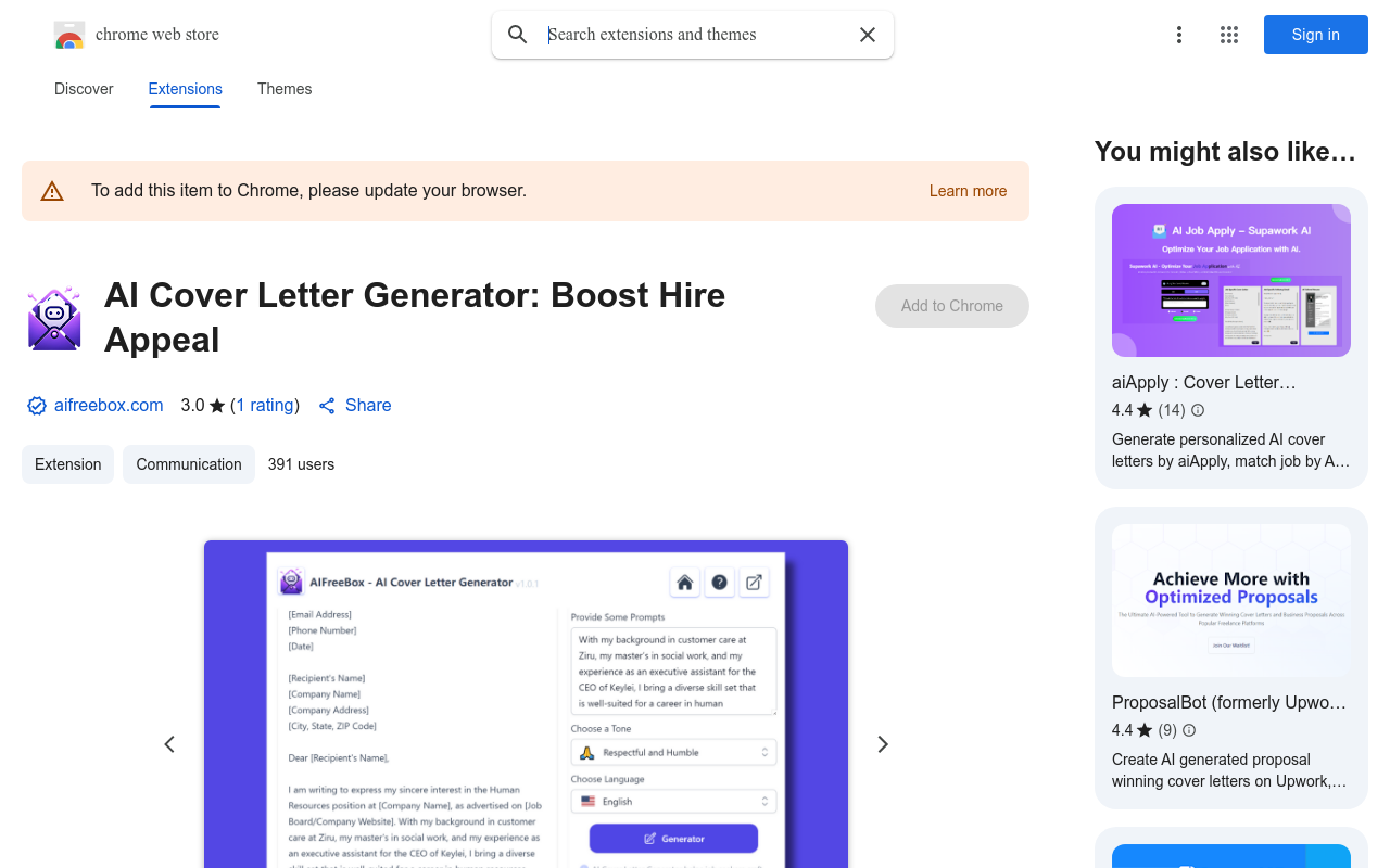 AI Cover Letter Generator: Boost Hire Appeal