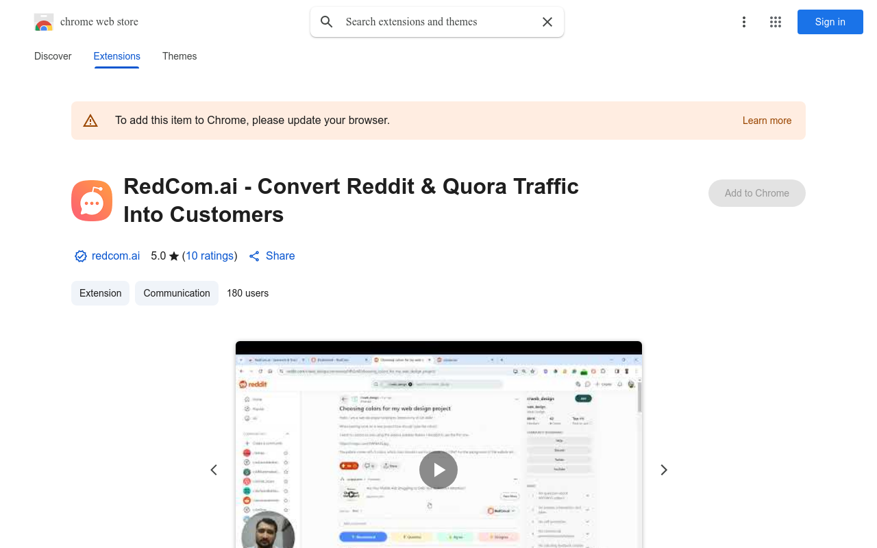 RedCom.ai - Generate & Track Reddit Comments
