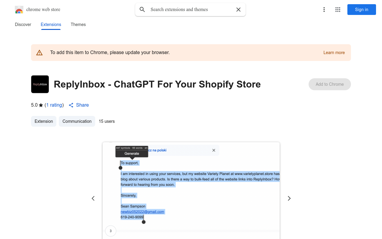 ReplyInbox - AI Email Reply Writer Fine-Tuned To Your Product/Service