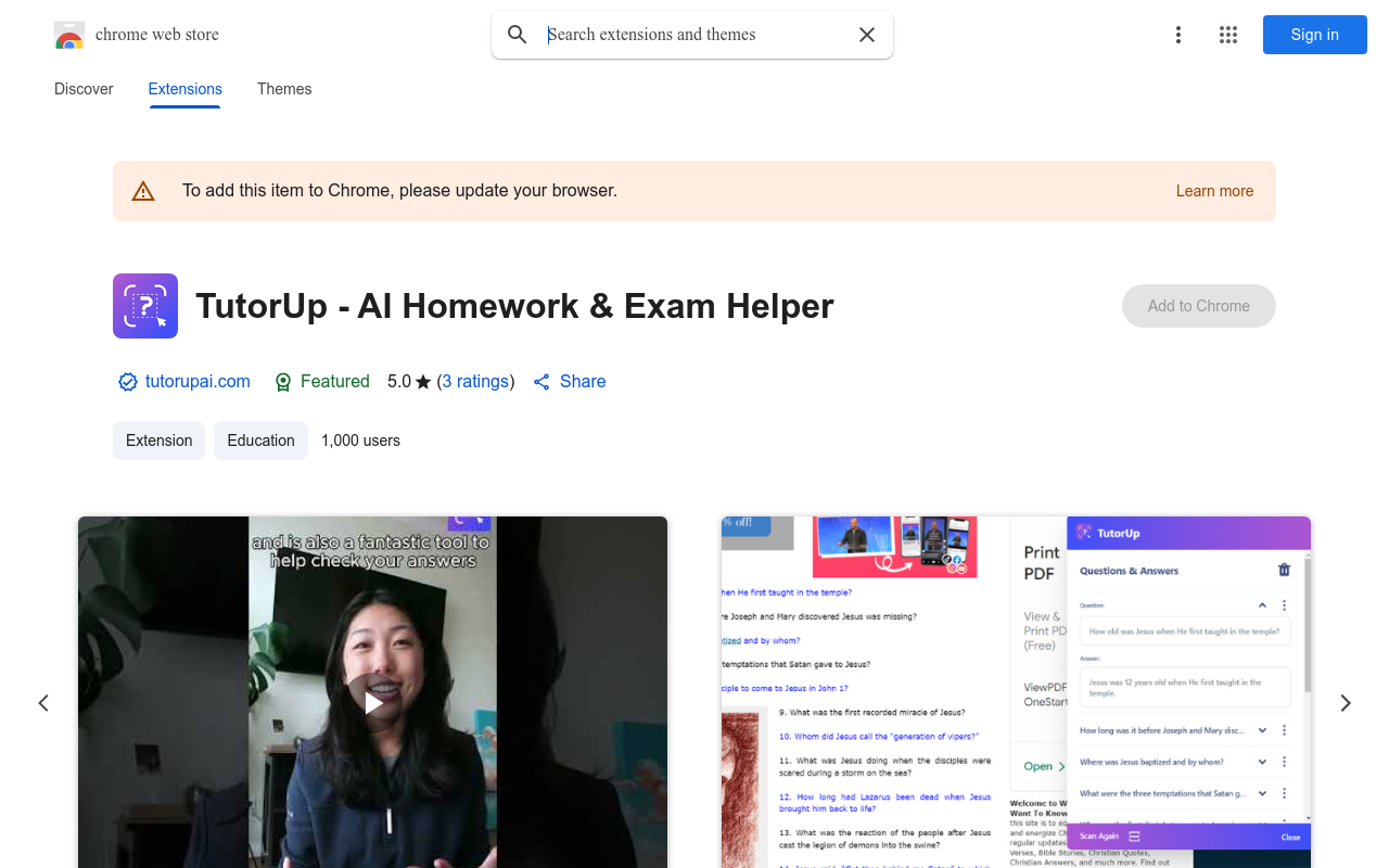 TutorUp - AI Homework & Exam Helper