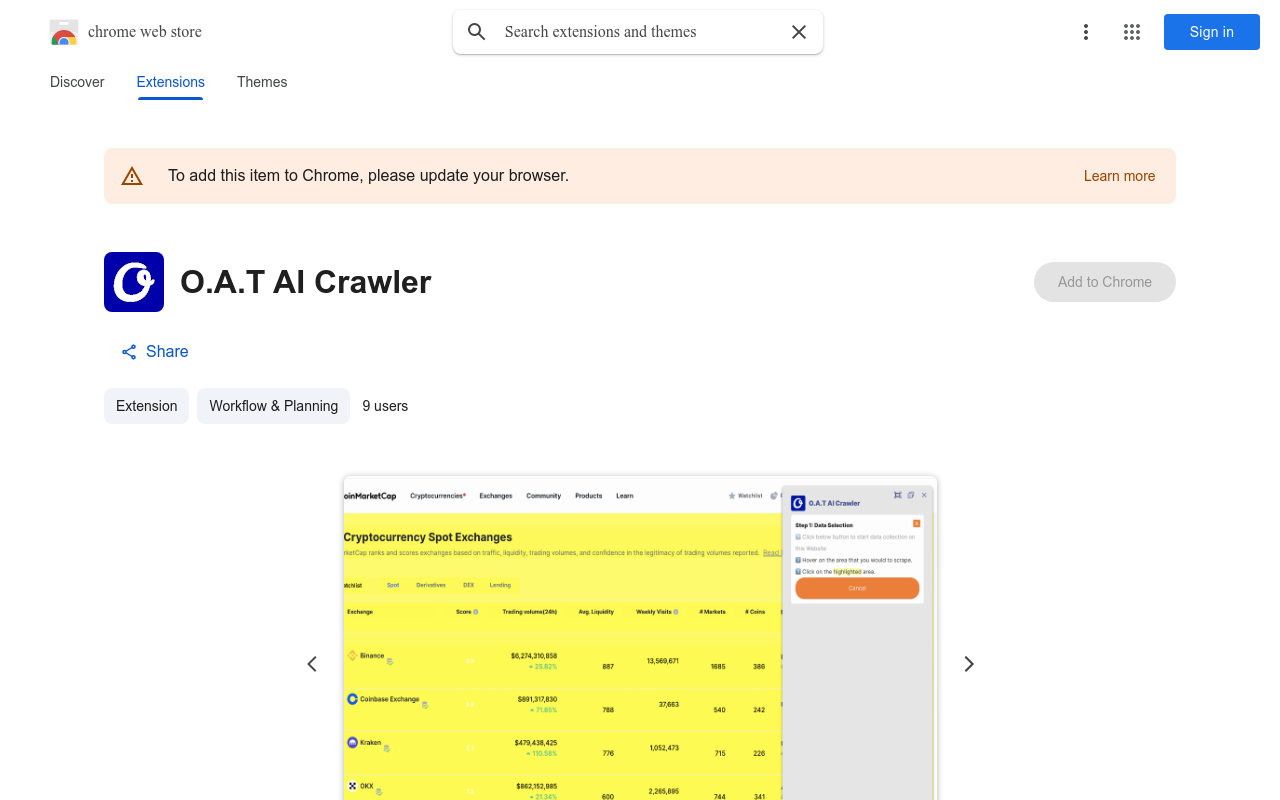 O.A.T AI Crawler
