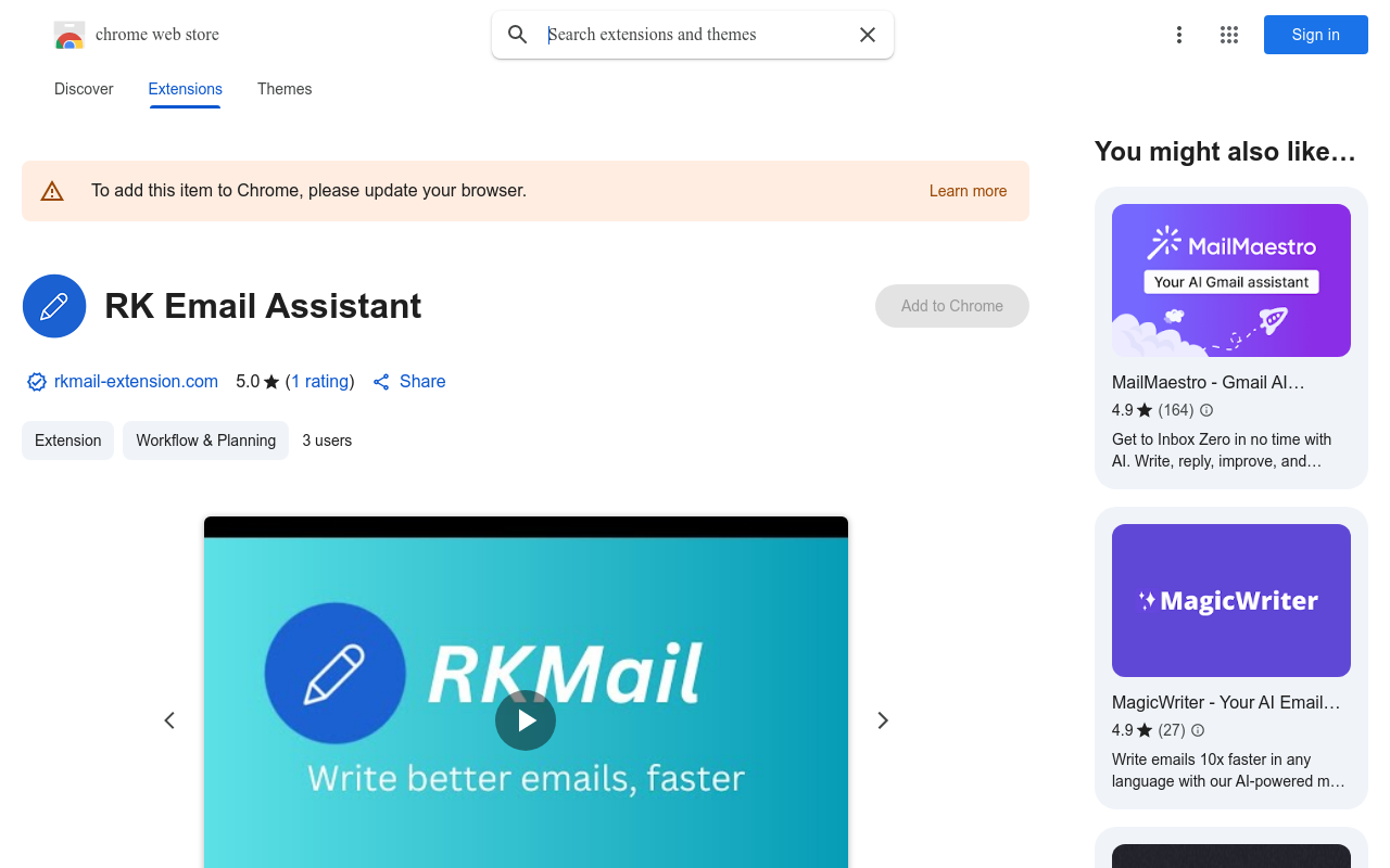 RK Email Assistant