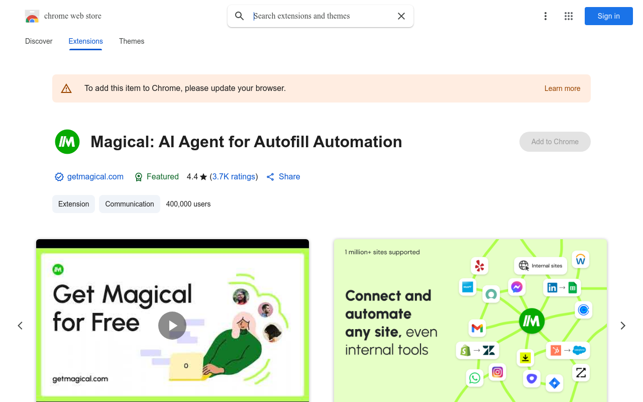 Magical: AI Writer & Autofill Text Expander