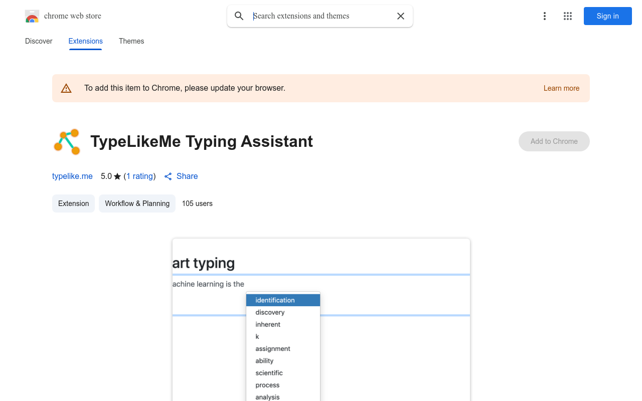 TypeLikeMe Typing Assistant