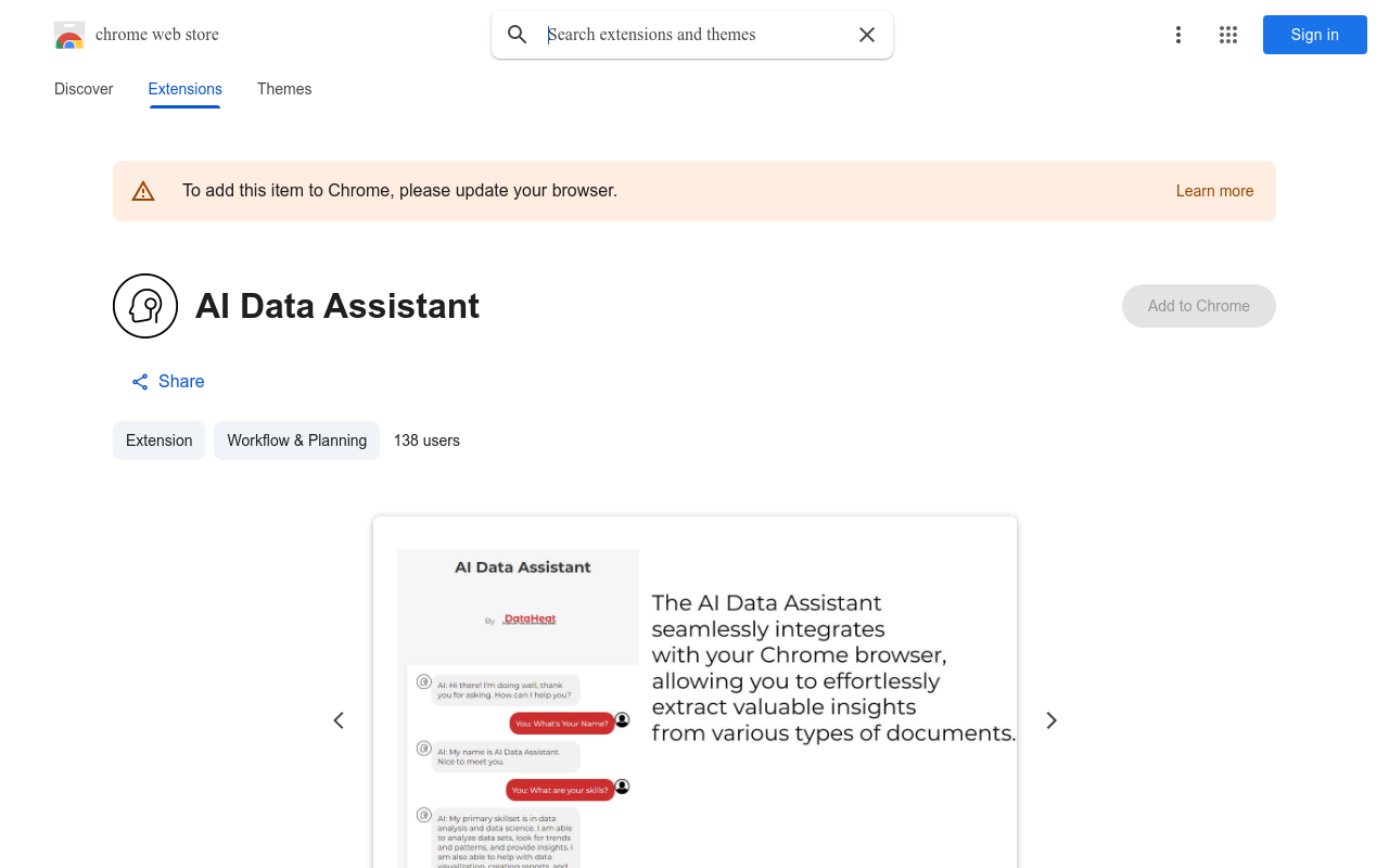 AI Data Assistant