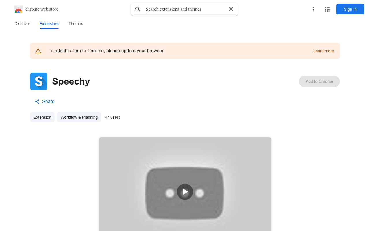 Speechy