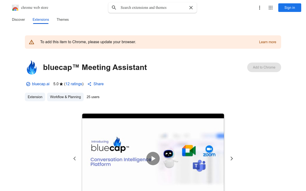 bluecap™ Meeting Assistant