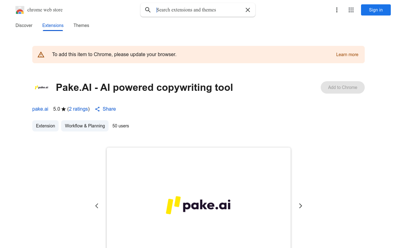 Pake.AI - AI powered copywriting tool