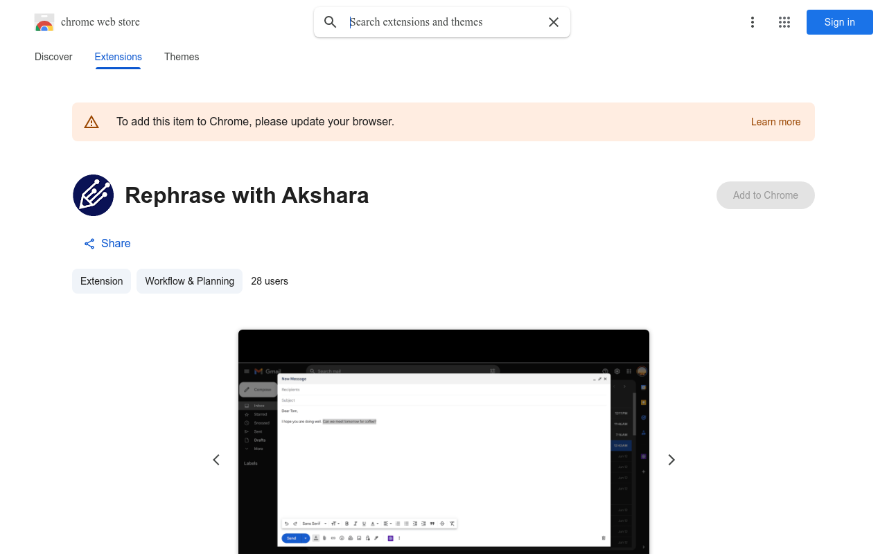 Rephrase with Akshara
