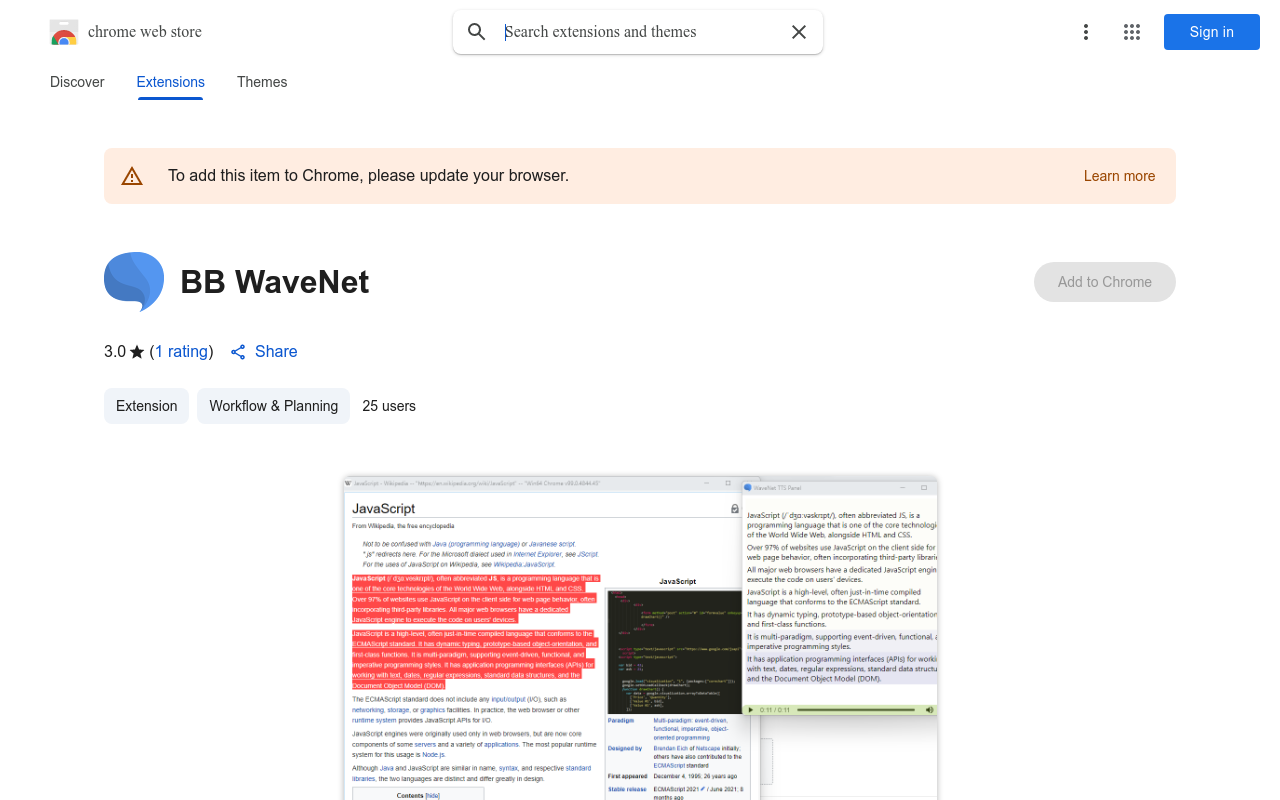 BB WaveNet