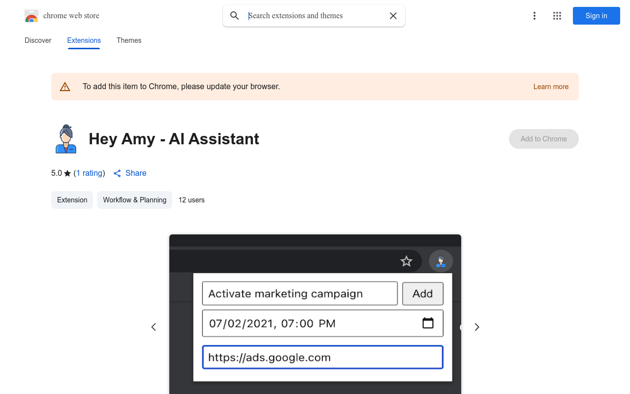 Hey Amy - AI Assistant
