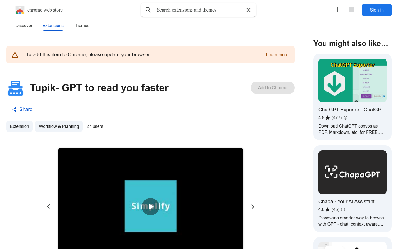 Tupik- GPT to read you faster