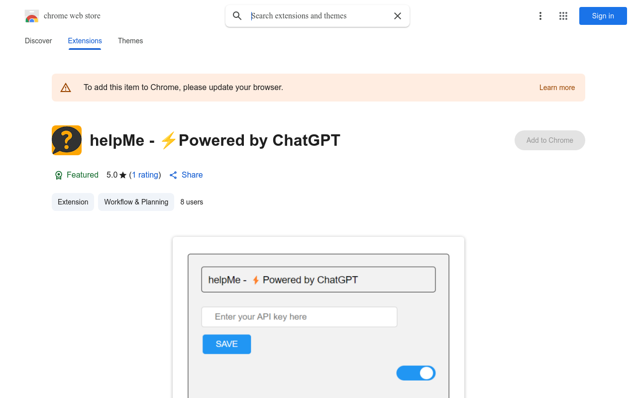 helpMe - ⚡Powered by ChatGPT