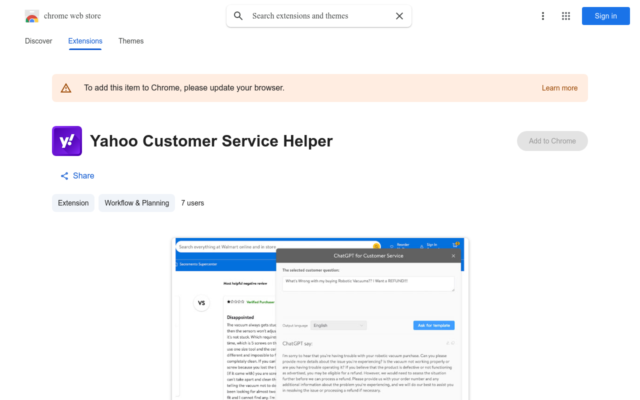 Yahoo Customer Service Helper