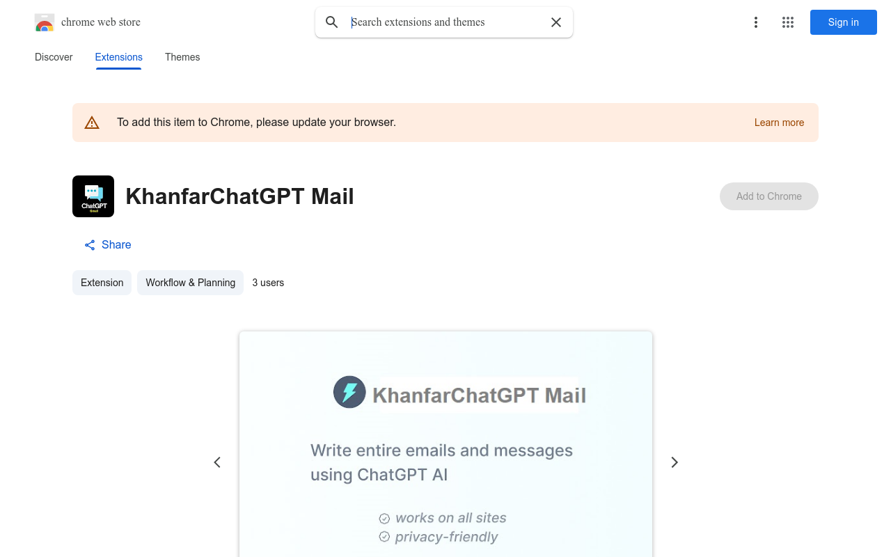 KhanfarChatGPT Mail