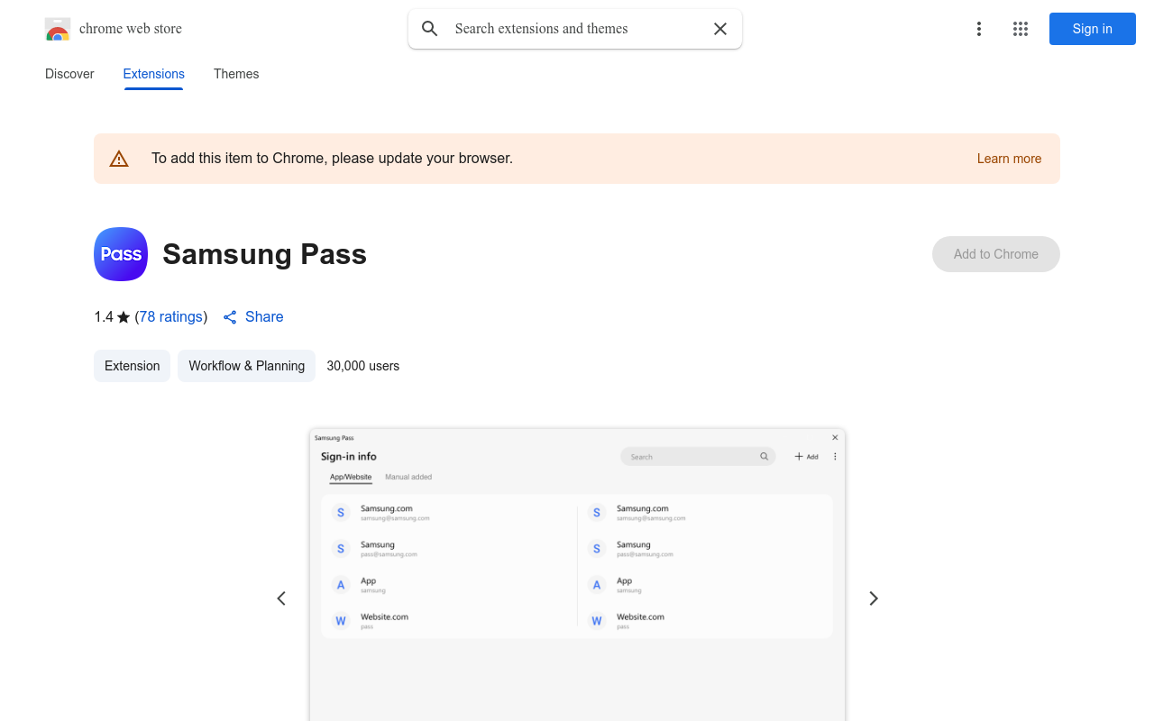 Samsung Pass