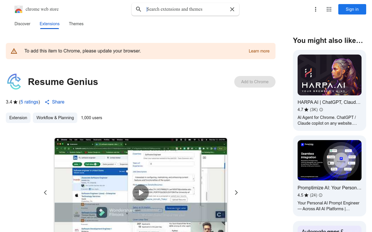 Resume Genius