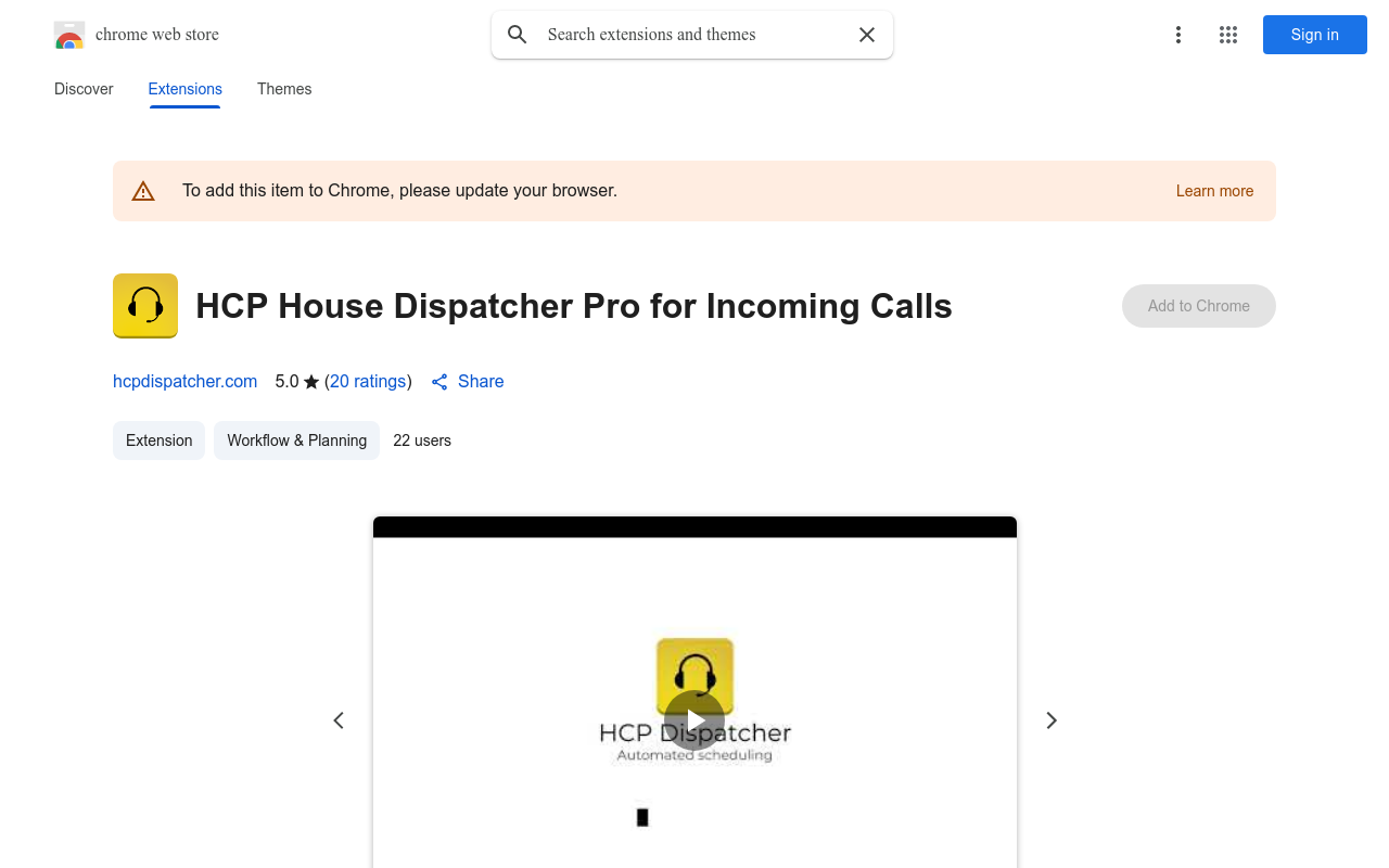 HCP House Dispatcher Pro for Incoming Calls