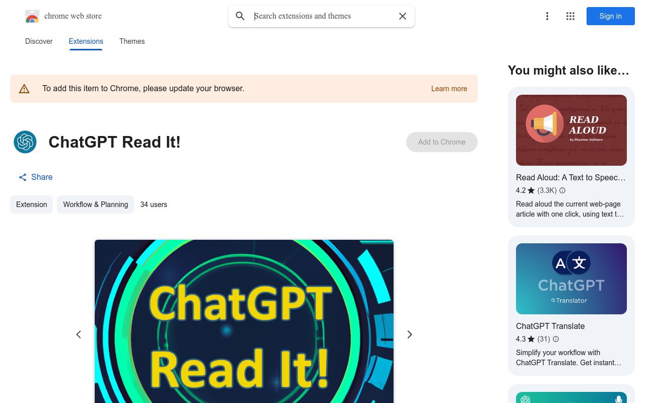 ChatGPT Read It!