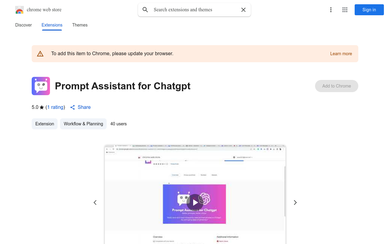 Prompt Assistant for Chatgpt