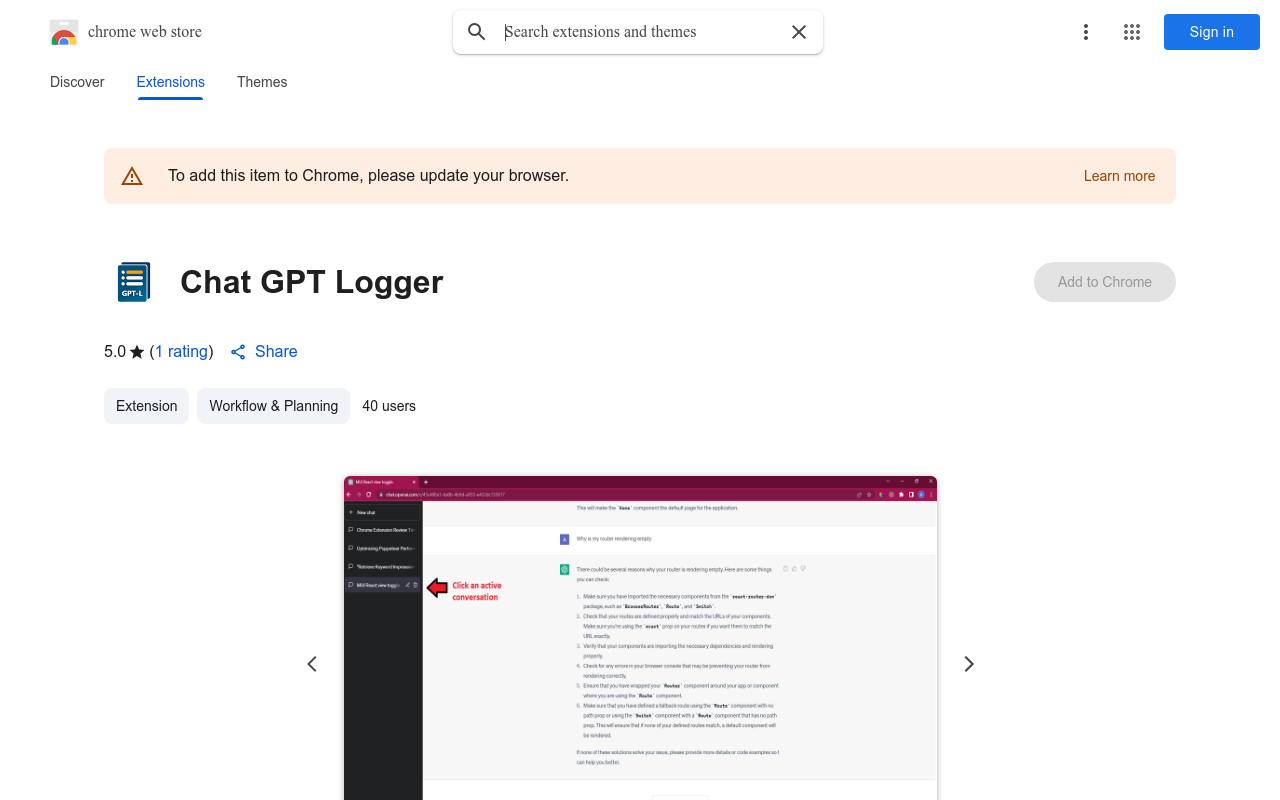 Chat GPT Logger
